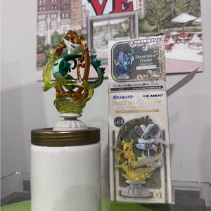 Re-Ment Pokémon Decorative Figure with Green and Gold from Tokyo